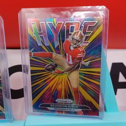 2021 Prizm Gold Prizm Hype /10 Brandon Aiyuk