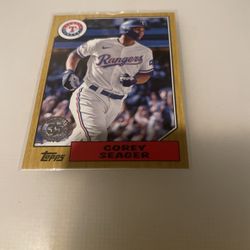 Baseball Topps 2022 Corey Seager 87TB-20