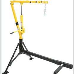 MAXXHAUL 70238 Receiver Hitch Mounted Hydraulic Swivel Pickup Truck Crane - 1000 lbs