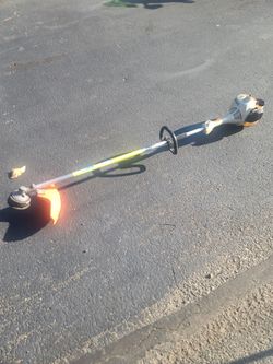 Stihl Fs-55c Straight Shaft Gas String Trimmer!