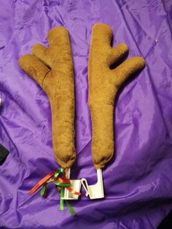 Car reindeer Christmas antlers
