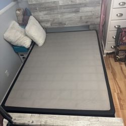 Full Bed Frame And Box Spring