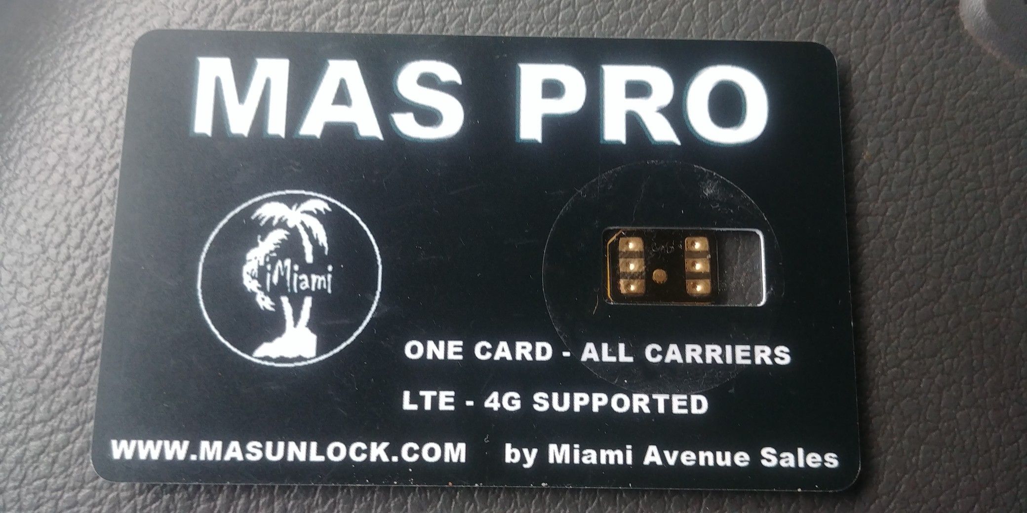 iPhone UNLOCK SIM MAS PRO