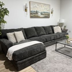 Large Mammoth Sectional Couch - Delivery Available 