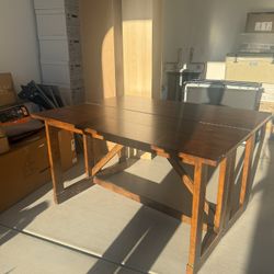 Wooden Expandable Table