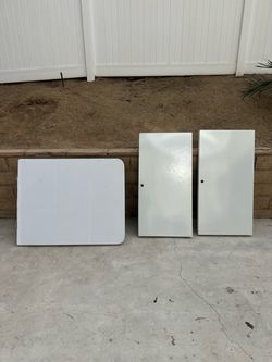 RV trailer Dinette Table & 2 Bench Seats