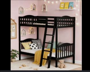 New in box twin over twin bunkbed