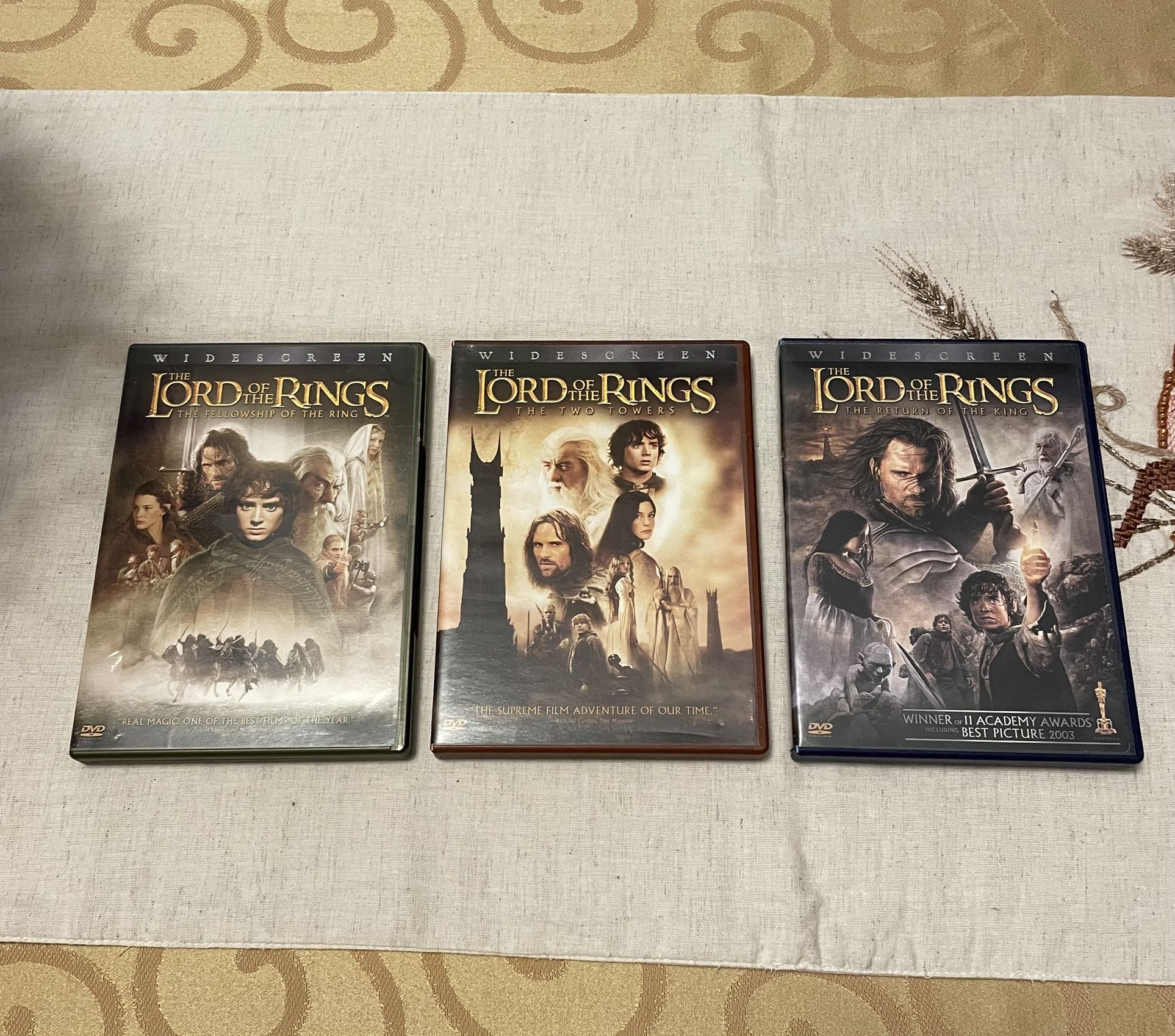 Lord of The Rings - DVD Trilogy