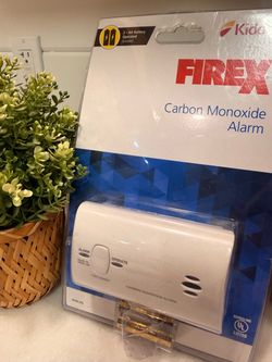 Firex Carbon Monoxide Alarm with Batteries- 2 pack