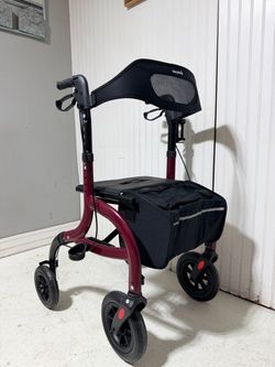 Adult rollator walker