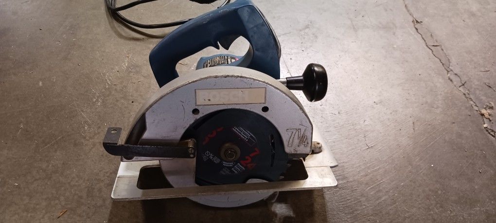 Bosch 7 1/4" Circular Saw $25 OBO
