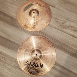 Sabian B8 14" Hihat Cymbals 