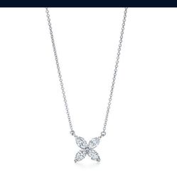 Tiffany Victoria Pendant With Real Diamonds 