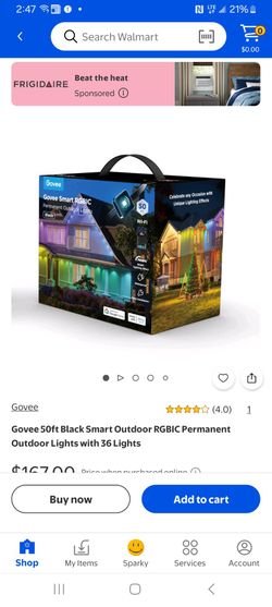 50 ft black govee permanent lights