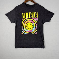 Nirvana L Graphic T-Shirt Charcoal
