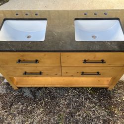 Double Sink Bathroom Vanity