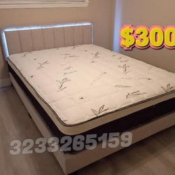 Queen Size Bed And Mattress 