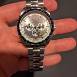 Brand New Silver Invicta Watch