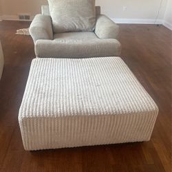 Chair And ottoman 