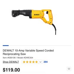 De Walt Hand Saw Tool 