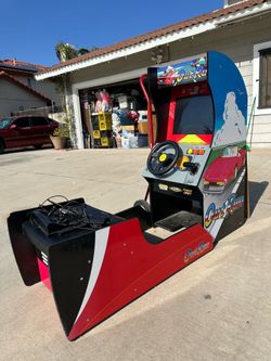 Outrun Arcade 1Up racing video game like new