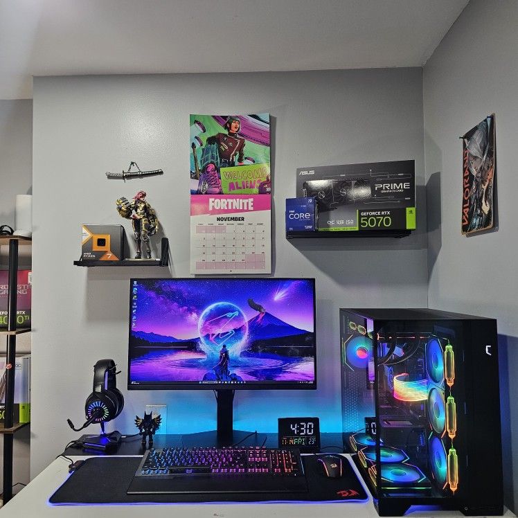 RTX 5070 Ti Gaming PC With Whole Setup Included 