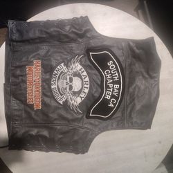 Harley Davidson Leather Vest