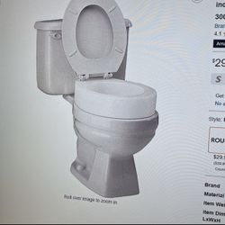 Toilet seat riser