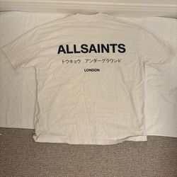 AllSaints white T-shirt #AllSaints  