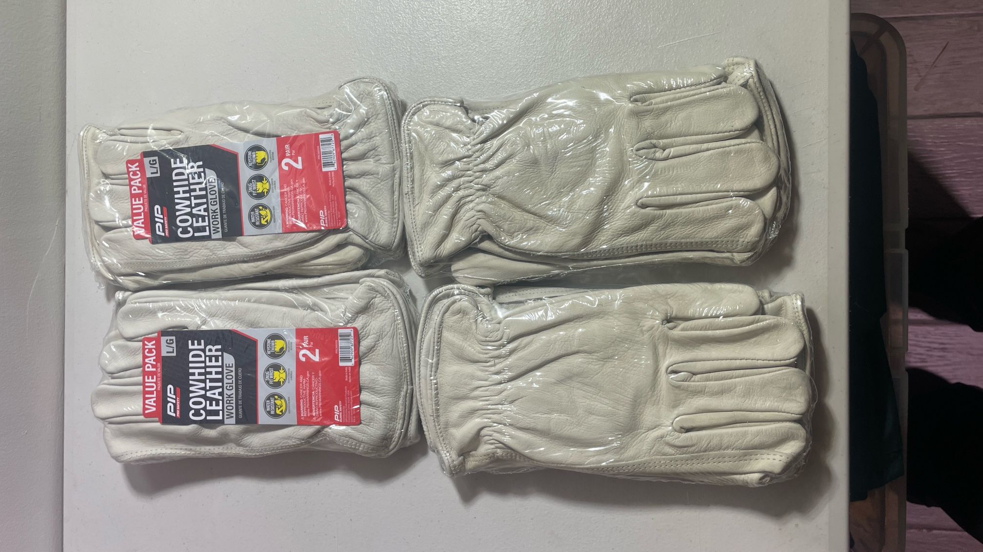 Pip Cowhide Leather Work Glove