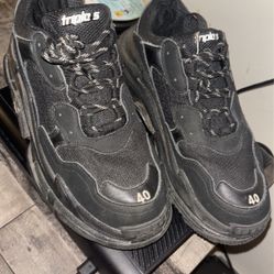 Balenciaga Triple S Black Used for Sale in Millville NJ OfferUp