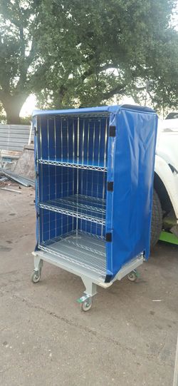 Metro brand commercial grade storage rack.