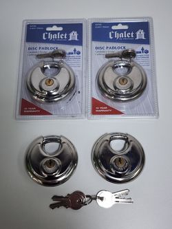 4 Disc Padlocks – Chalet C770