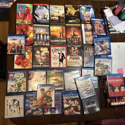 Blue Ray & reg DVD’s 