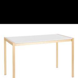 🤍 Gold And White Marble Table🤍