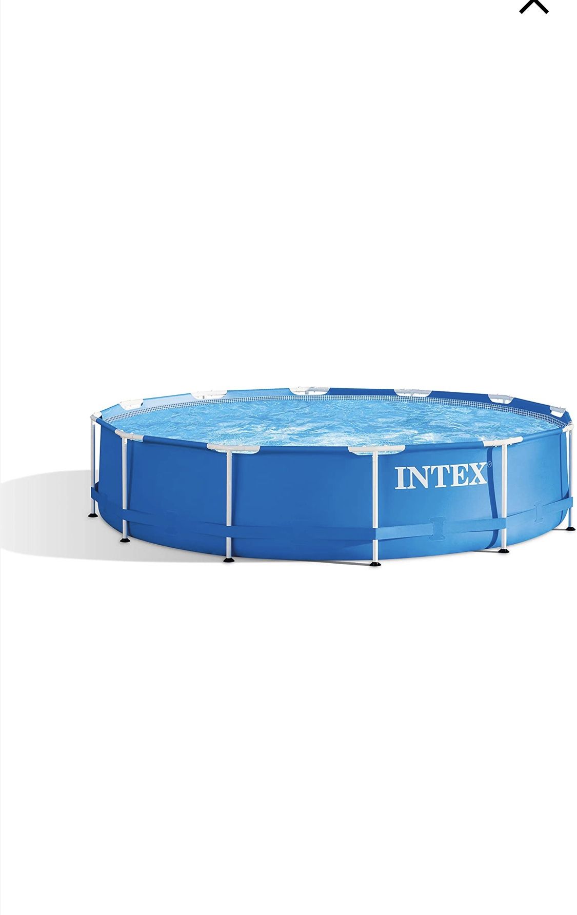 INTEX 12ft x 30in Metal Frame Pool with Cartridge Filter Pump