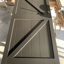 Closet bypass barn doors black 36/81