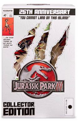 SDCC 2026 EX Jurassic World Collection 25th Ann. VELOCIRAPTOR In Hand