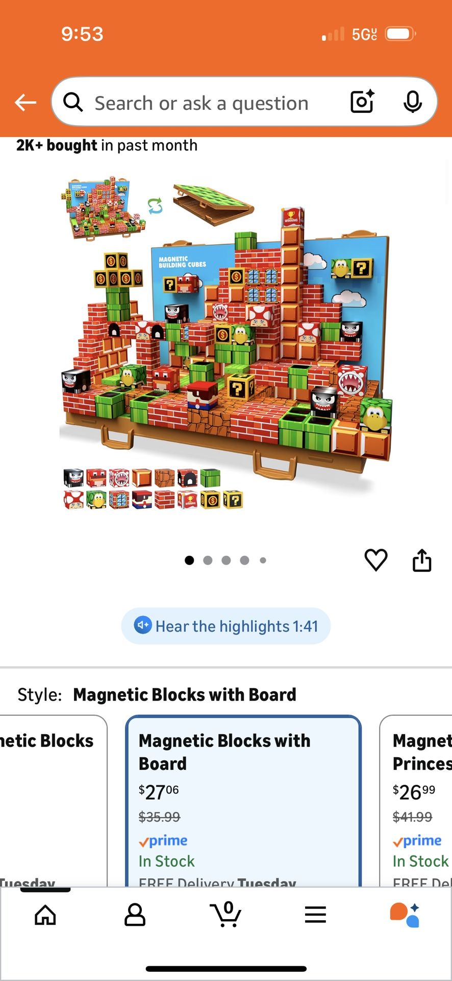Magnetic Building Cubes 