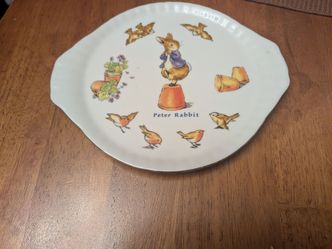 Peter Rabbit Decorative Ceramic Plate
