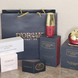 NEW! Original D'OR24K PRESTIGE Dermatox Cosmetic Set