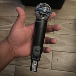 shure beta 58 a wireless