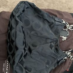 Hobo Coach Bag BLACK 2000s