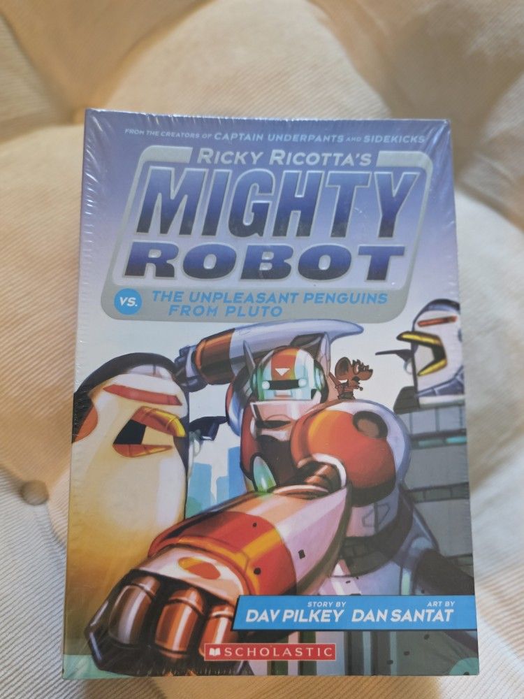 Ricky Ricotta's Mighty Robot 1-9 Books Collection Set