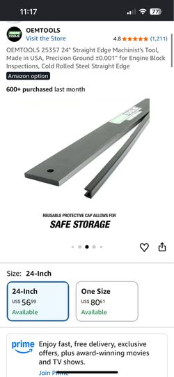 Auto straight edge new