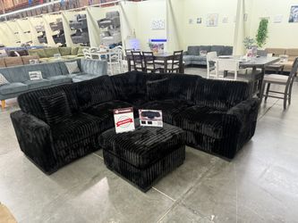 Black Sectional 