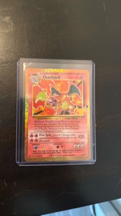 Charizard 30th Anniversary Card