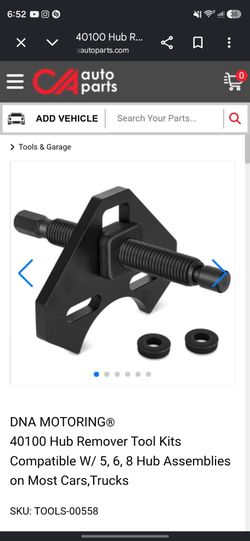 Car Hub Remover