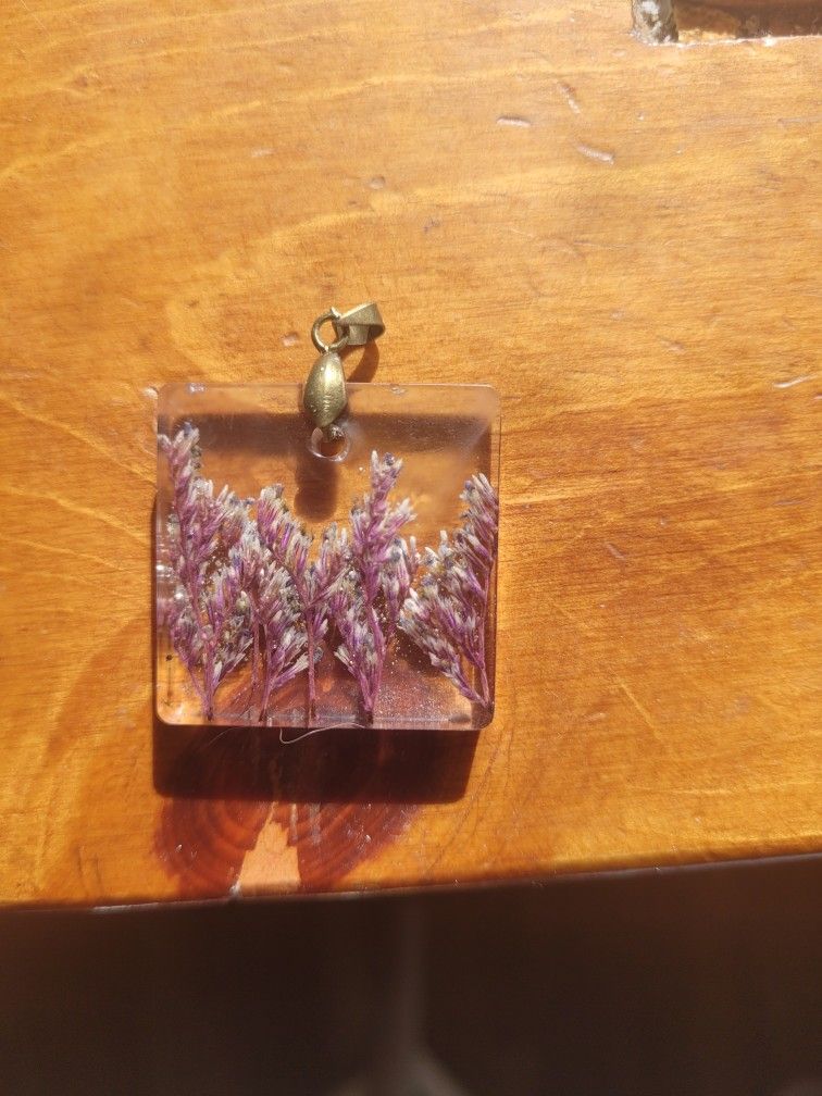 Awsome Handmade Resin Pendant