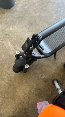 Black Electric Scooter with Display